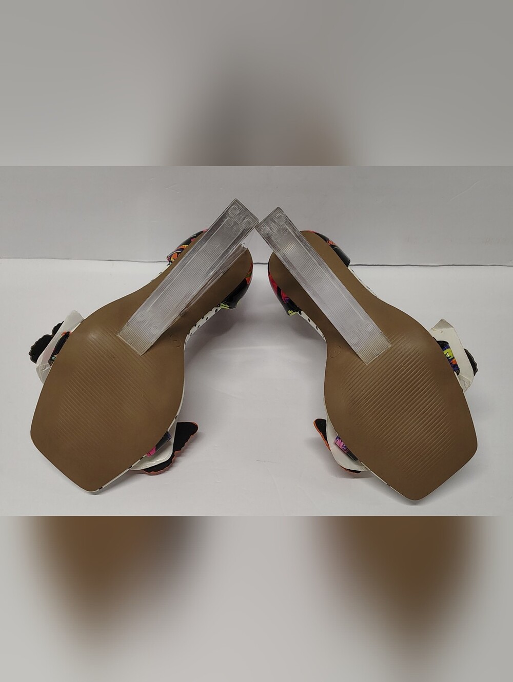 *NEW* Betsey Johnson Marloe Beaded Butterfly Embellished Dot Wedges RARE Sz 7 - Picture 9 of 10